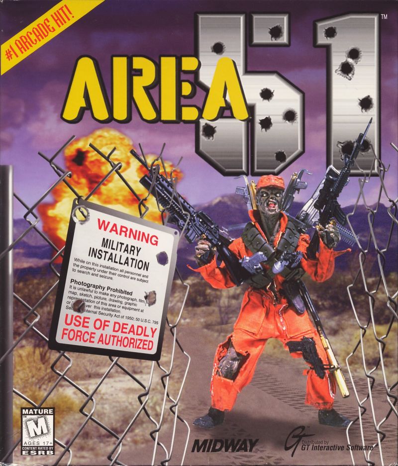 Jaquette de Area 51