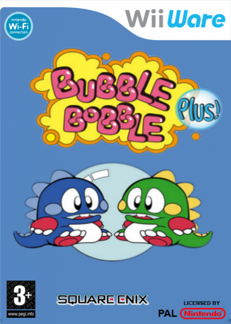 Jaquette de Bubble Bobble