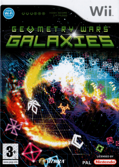 Jaquette de Geometry Wars Galaxies