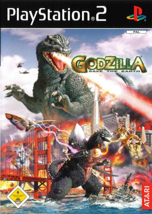 Jaquette de Godzilla: Save the Earth