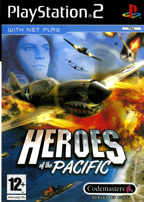 Jaquette de Heroes of the Pacific NA