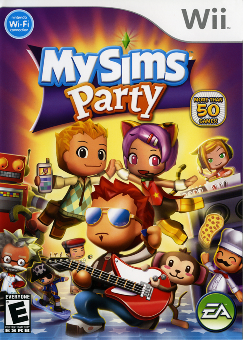 Jaquette de MySims Party