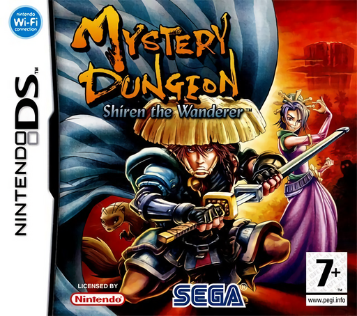 Jaquette de Mysterious Dungeon: Shiren the Wanderer