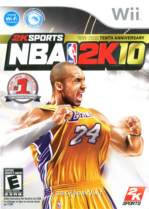 Jaquette de NBA 2K10