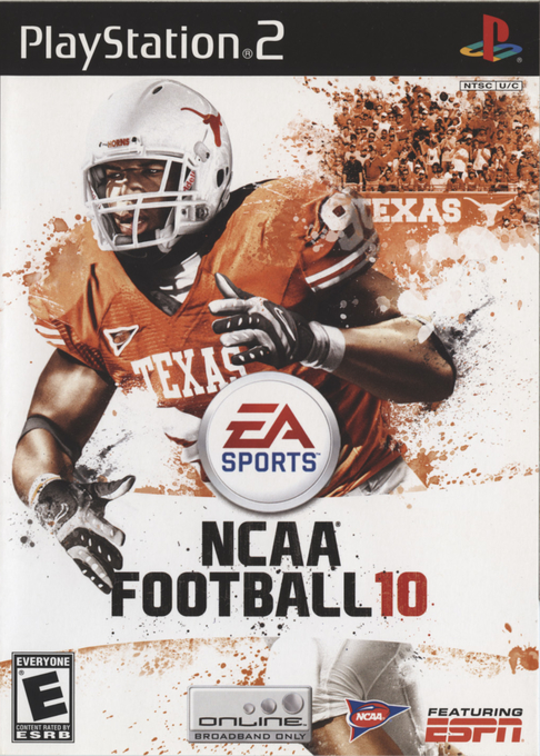 Jaquette de NCAA Football 10